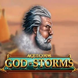 Slots logo of Age Of The Gods: God of Storms from Playtech at Vegasino Casino