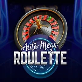 Official Live Casino logo: Auto Mega Roulette by Pragmatic Play at Vegasino Casino