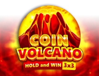 Coin Volcano slot visual from 3 Oaks Gaming available on vegasinobe.com
