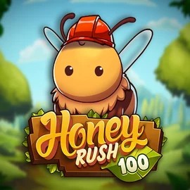 Honey Rush 100 game by Play'n GO – logo hosted on Vegasino Casino