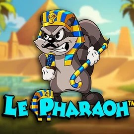 Le Pharaoh logo by Hacksaw Gaming at Vegasino Casino
