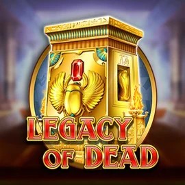 Legacy of Dead logo by Play'n GO Vegasino Casino