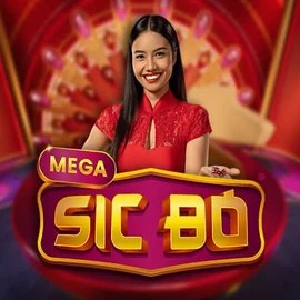 Mega Sic Bo slot visual from Pragmatic Play available on vegasinobe.com