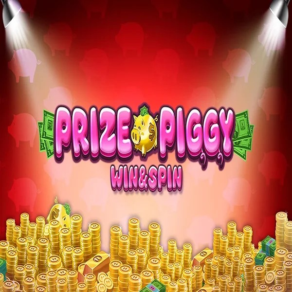 Prize Piggy Win & Spin slot visual from Inspired Gaming available on vegasinobe.com