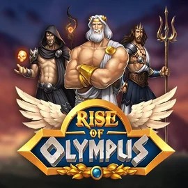 Rise of Olympus by Play'n GO, showcased at vegasinobe.com – game logo