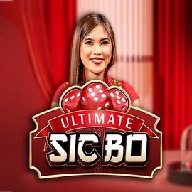 Ultimate Sic Bo slot icon by Ezugi, available at Vegasino Casino
